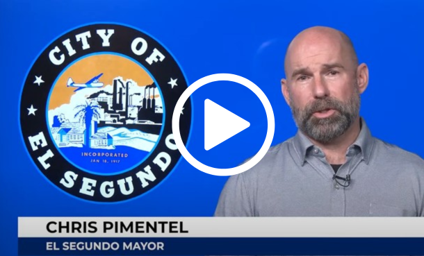 Mayor Chris Pimentel delivers message about fires